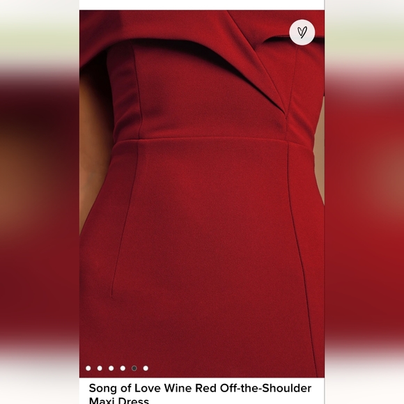 Lulus red formal dress - Picture 3 of 7